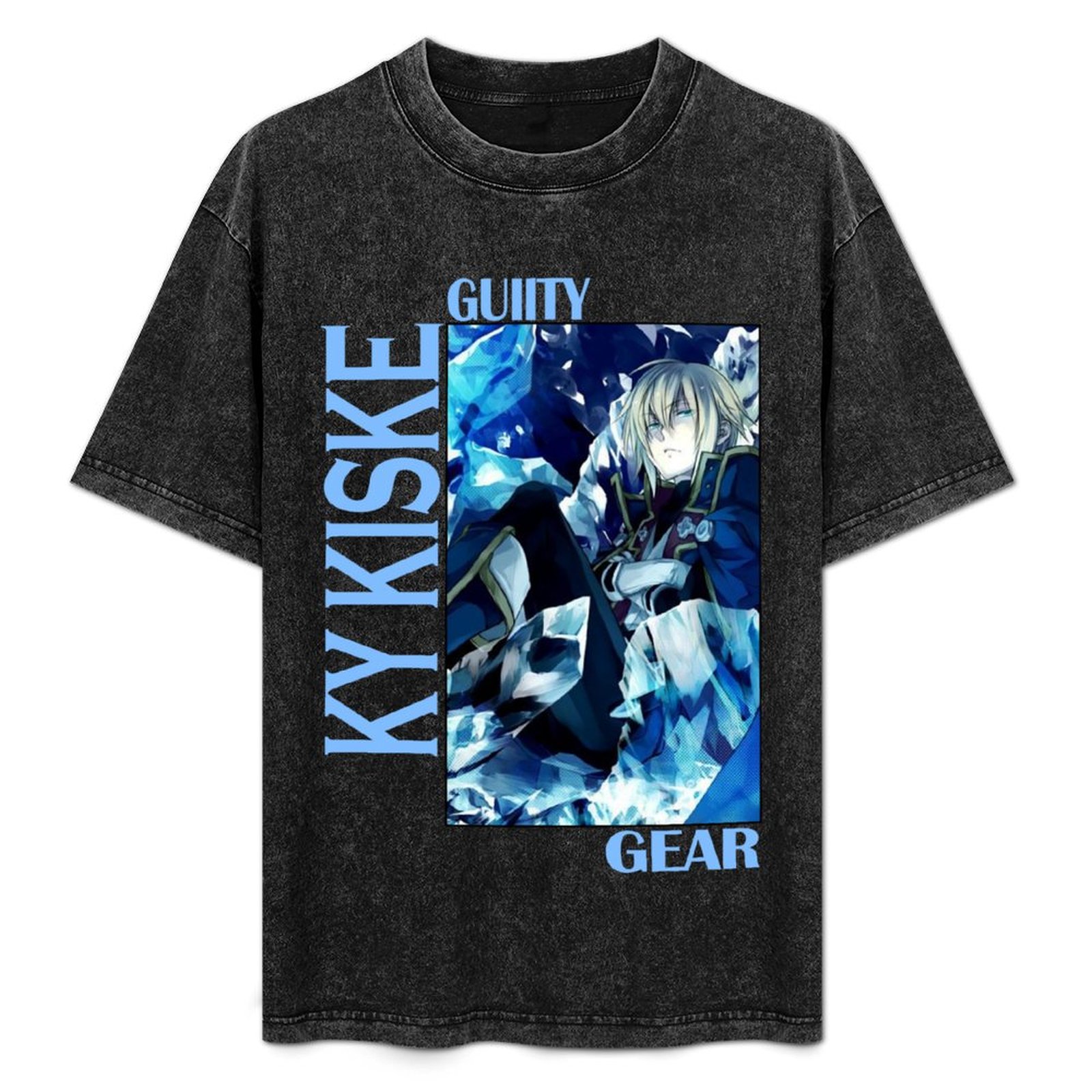 Running Gear Gym - Guilty Gear Ky Kiske T-Shirt Running