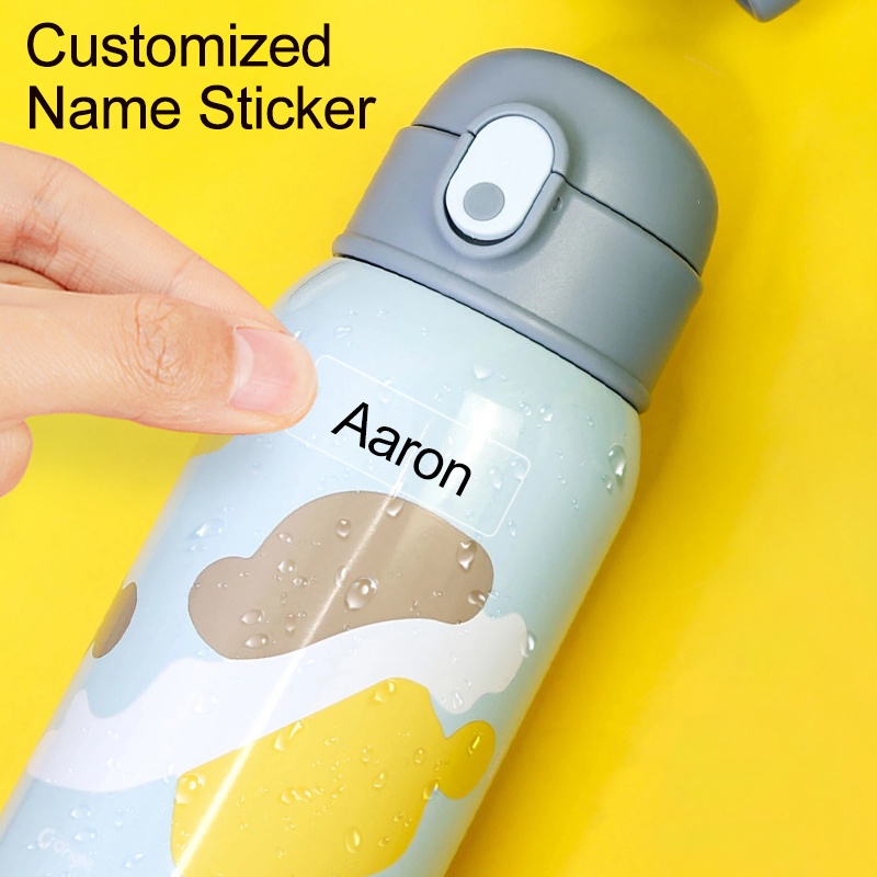Blister Plaster Sport - Custom Transparent Name Stickers - Waterproof