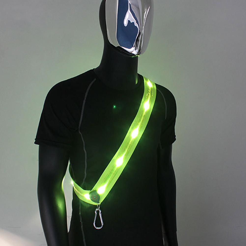 LED Running Belt Rechargeable  - Running Gear Belt avaliação e preço