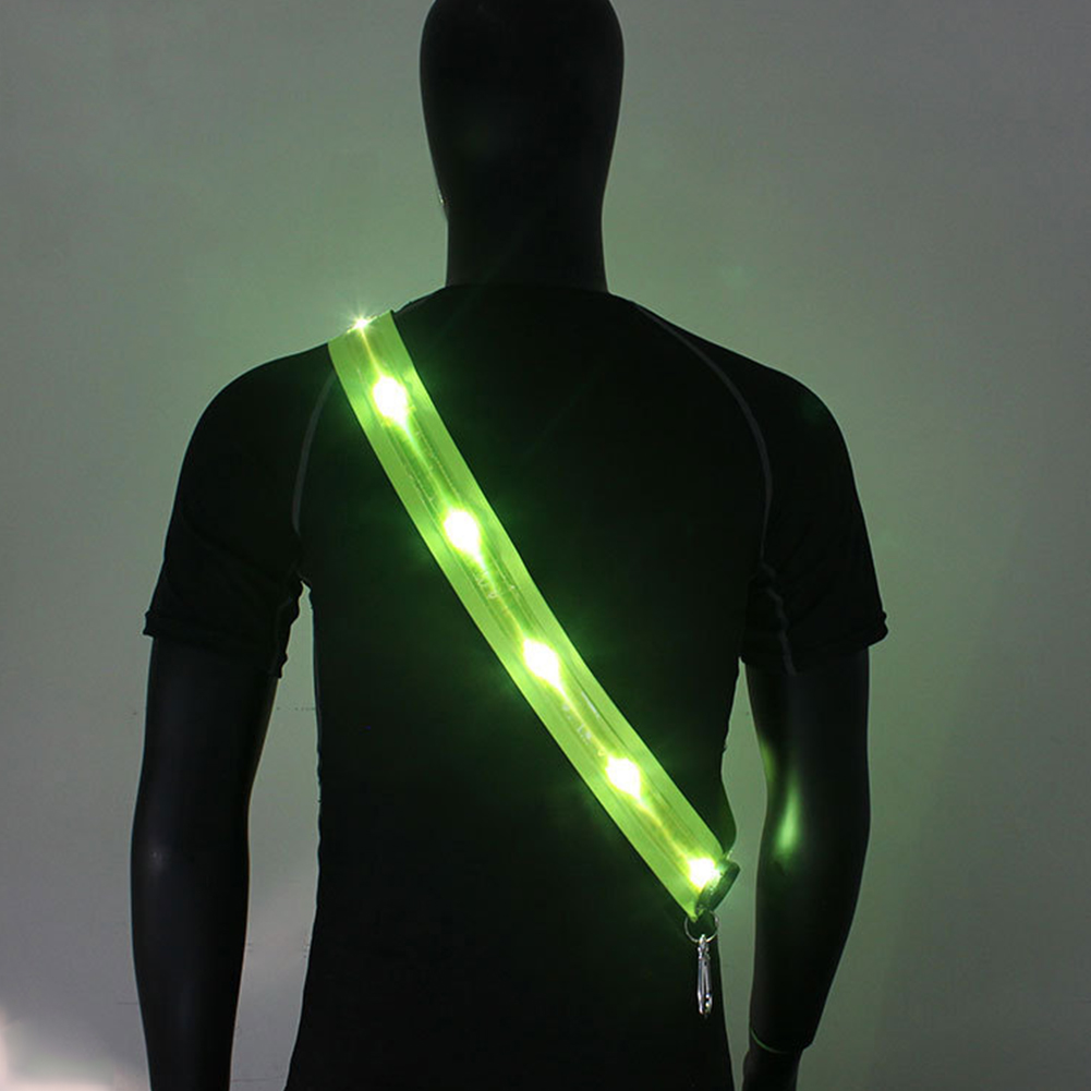 LED Running Belt Rechargeable  - Running Gear Belt avaliação e preço