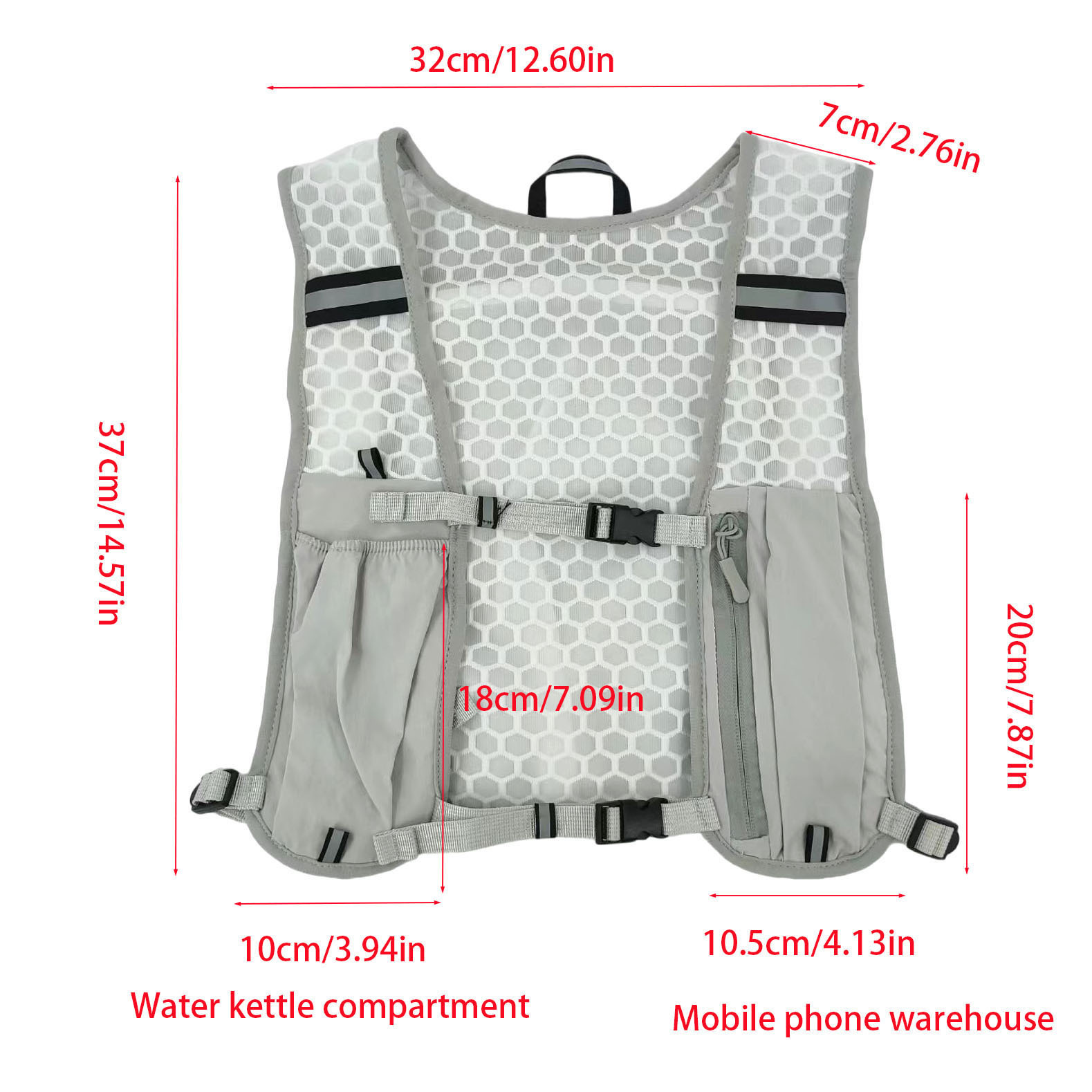 Lightweight Running Vest for B - Running Gear Autumn avaliação e preço