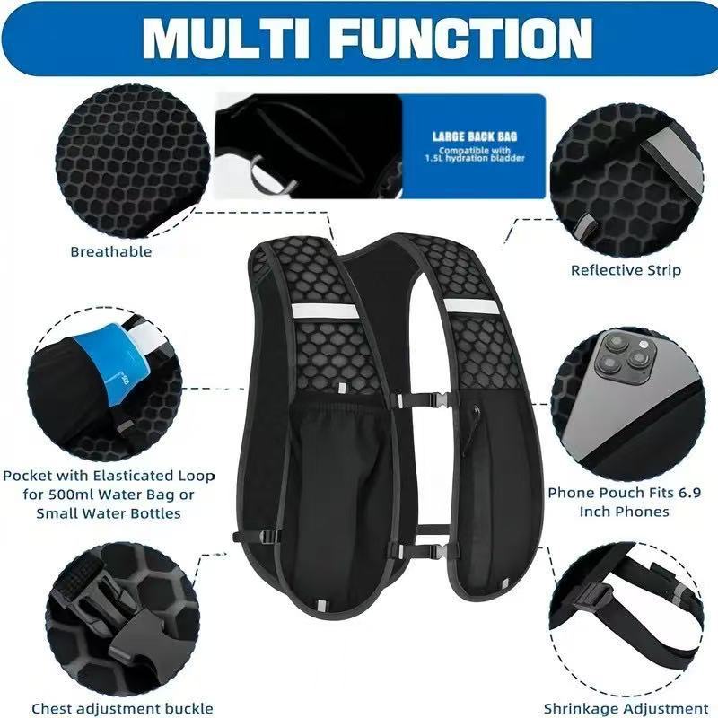 Lightweight Running Vest for B - Running Gear Autumn avaliação e preço