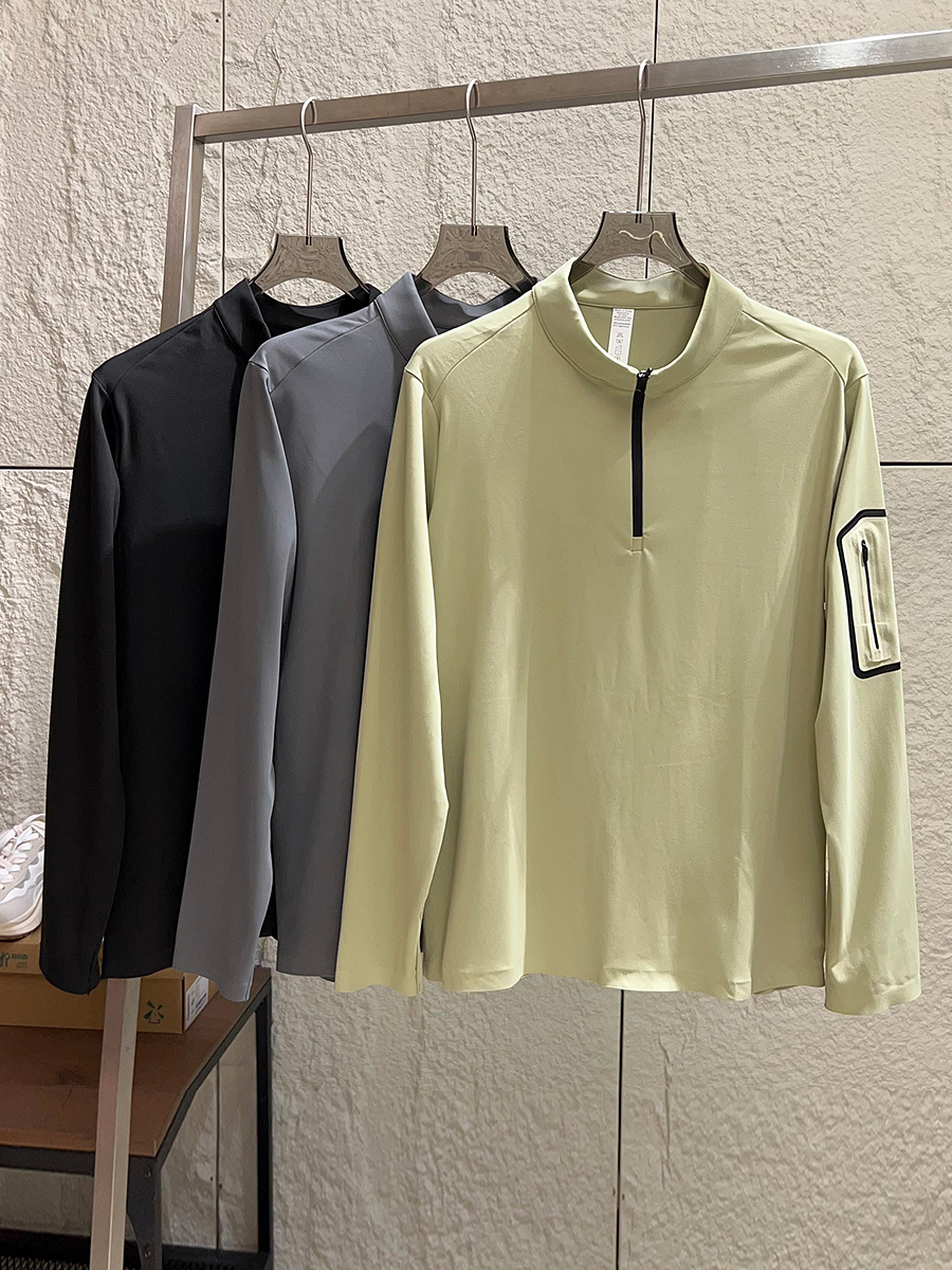 Men's Outdoor Sports Long Slee - Running Gear Autumn avaliação e preço