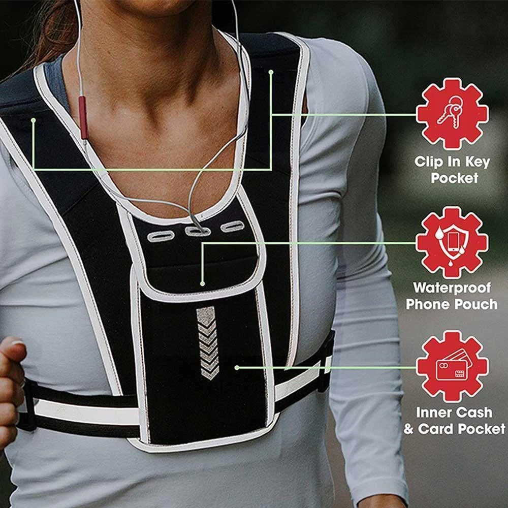 Running Vest Phone Holder for  - Running Gear Train avaliação e preço