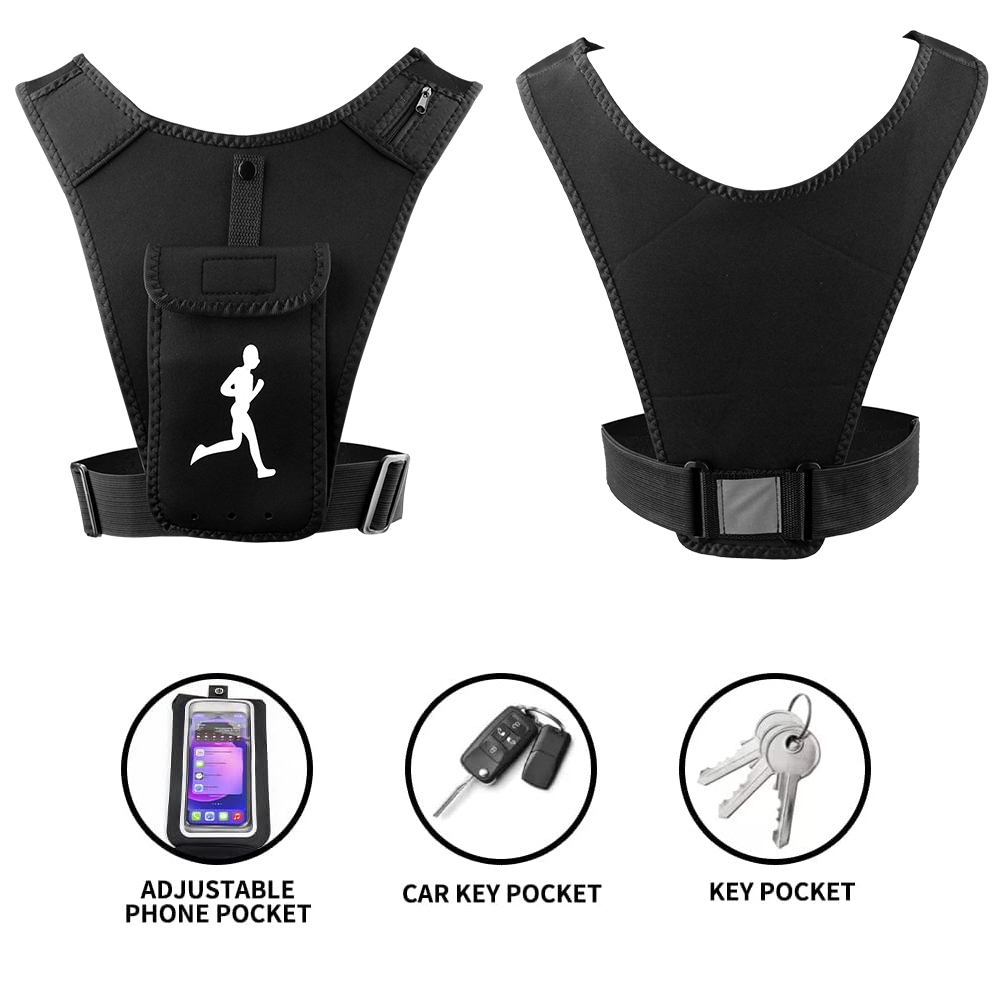 Adjustable Running Vest Phone  - Running Gear Train avaliação e preço