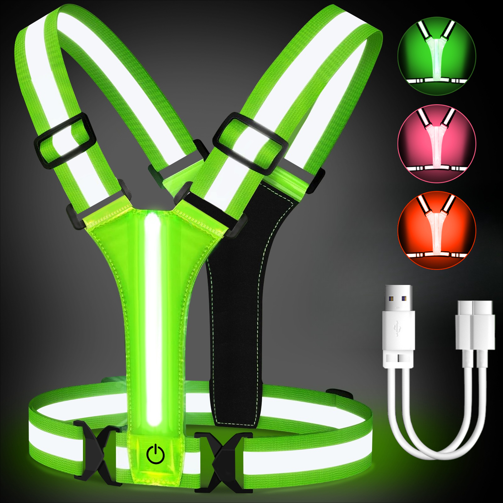 Outdoor Night Walking Safety V - Running Gear Autumn avaliação e preço