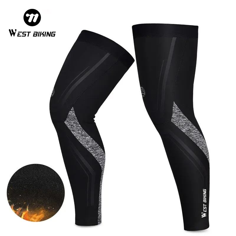 WEST BIKING Warm Leg Sleeves R - Running Gear Autumn avaliação e preço