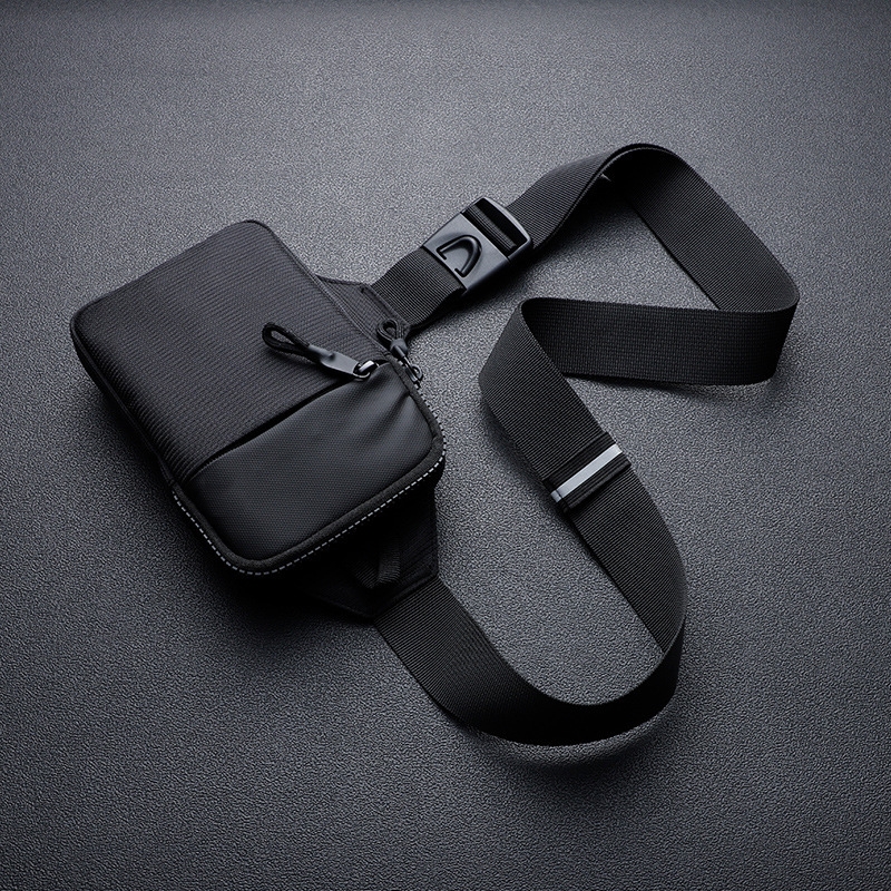 Casual Men Shoulder Chest Bag  - Running Gear Belt avaliação e preço