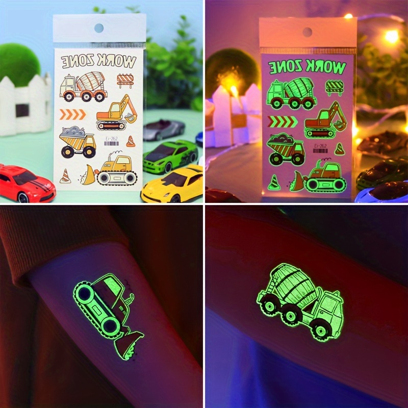 12 Sheets Luminous Tattoo Stic - Blister Plaster Sport avaliação e preço