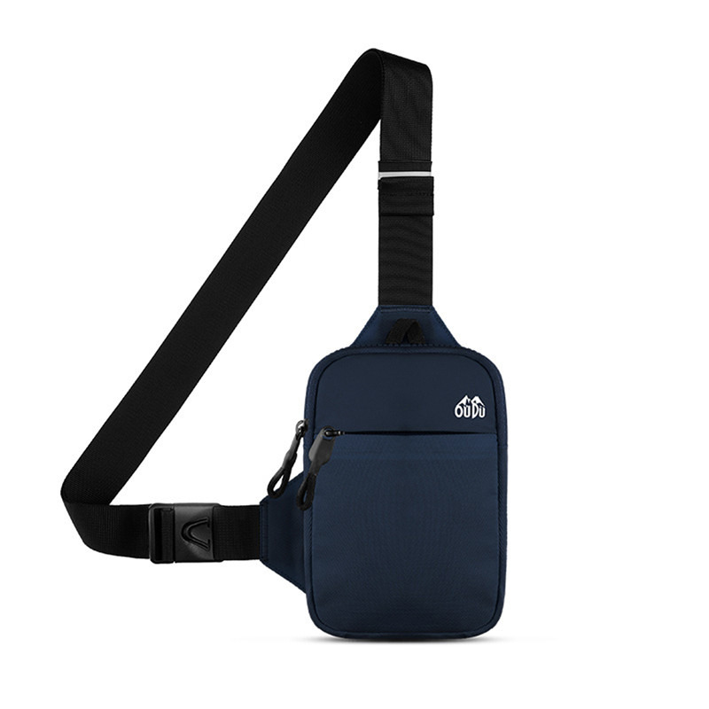 Casual Men Shoulder Chest Bag  - Running Gear Belt avaliação e preço