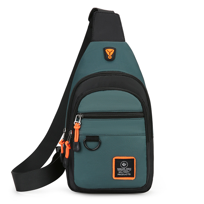 Casual Men Chest Bag Nylon Sma - Running Gear Belt avaliação e preço