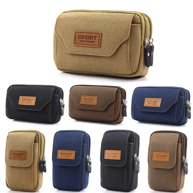 6.5 Inches Men Soft Pouch Belt - Running Gear Belt avaliação e preço