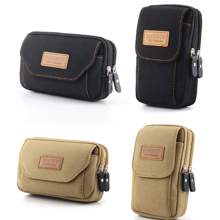 6.5 Inches Men Soft Pouch Belt - Running Gear Belt avaliação e preço