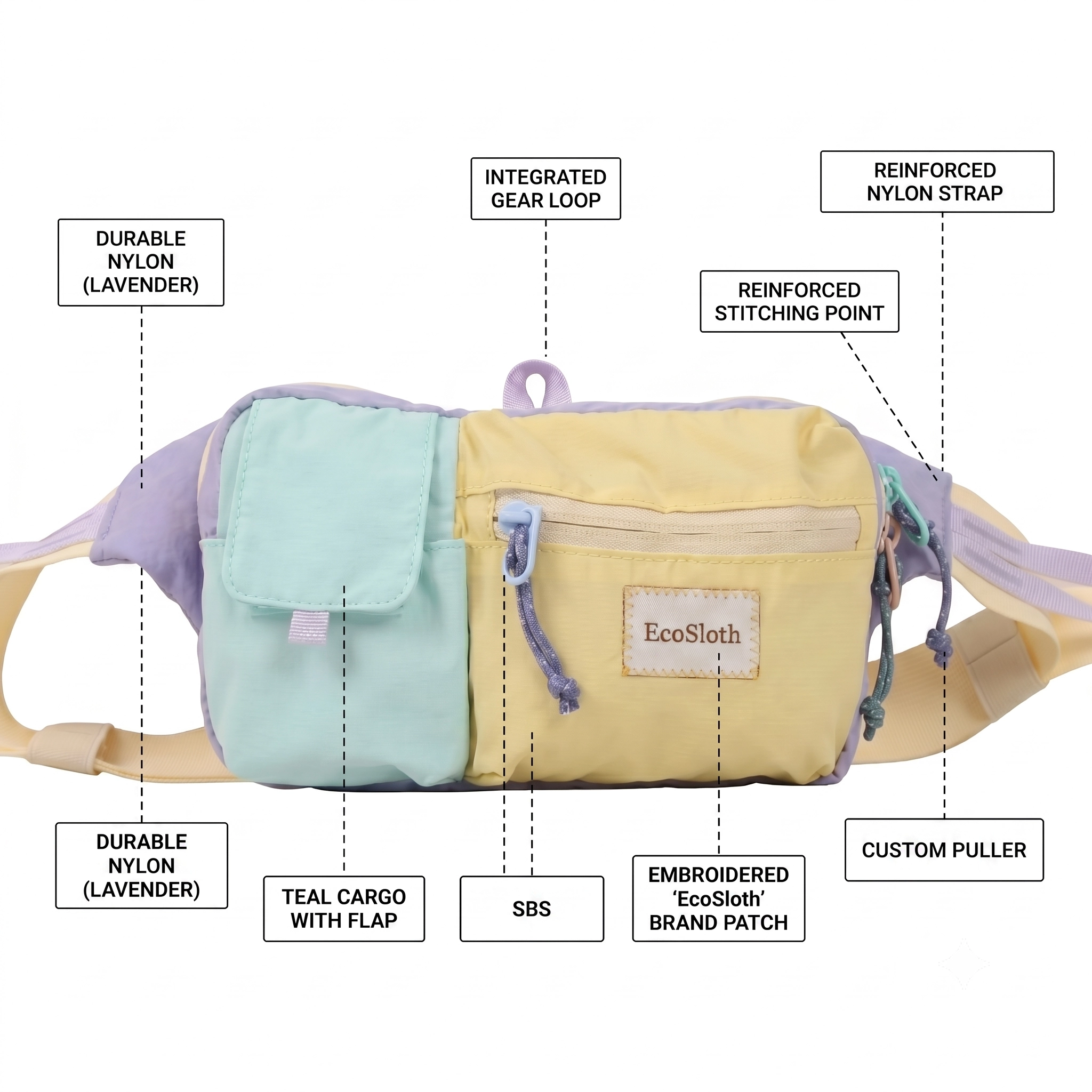 EcoSloth Fanny Packs for Women - Running Gear Belt avaliação e preço
