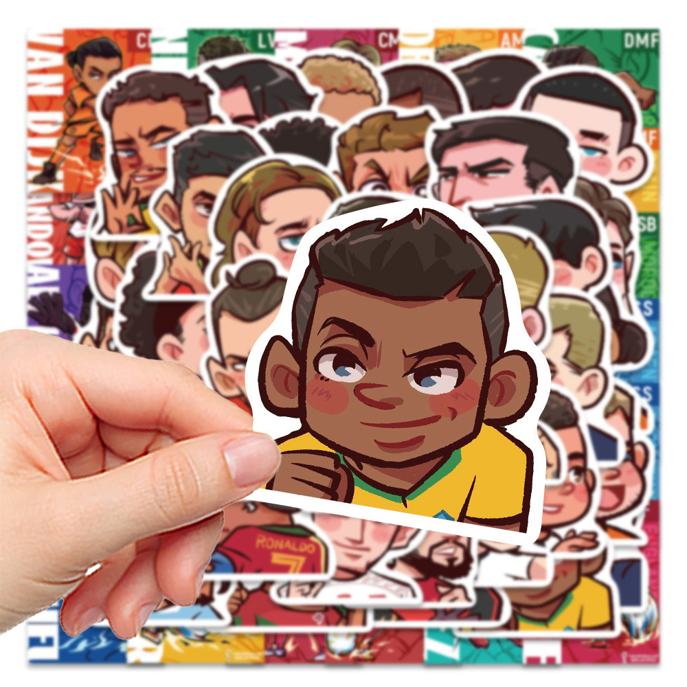 10/30/54PCS Kawaii Soccer Star - Blister Plaster Sport avaliação e preço