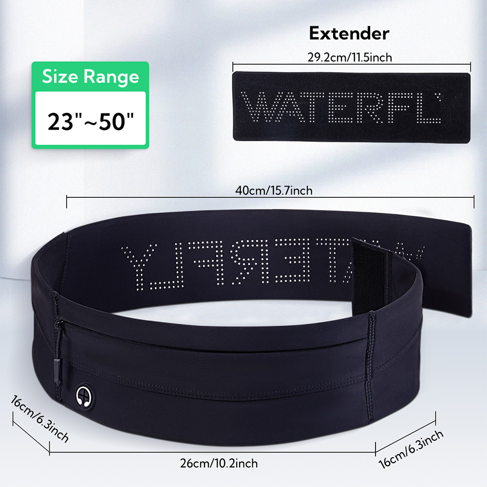 WATERFLY Running Belt Fanny Pa - Running Gear Belt avaliação e preço