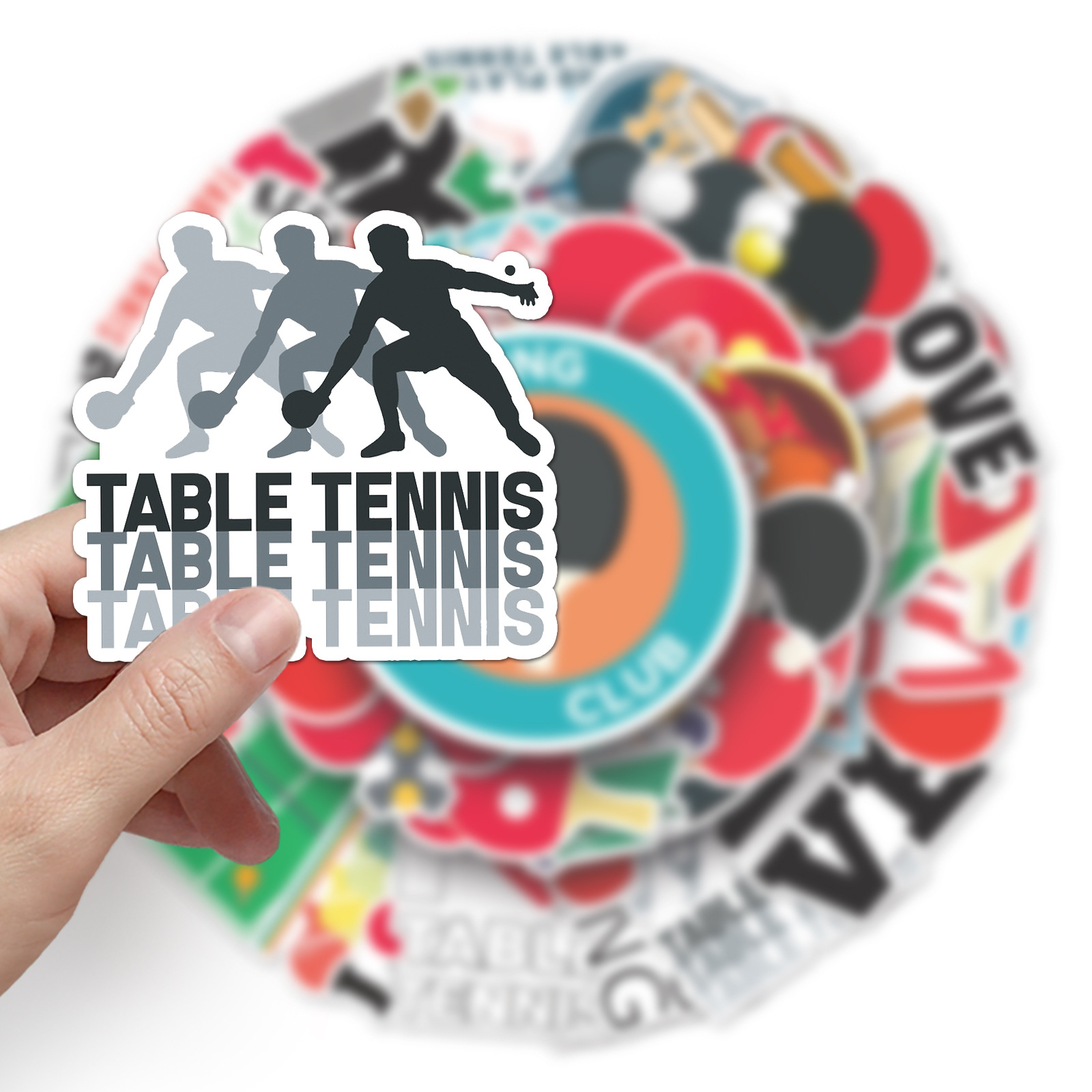 10/50PCS Table Tennis Graffiti - Blister Plaster Sport avaliação e preço