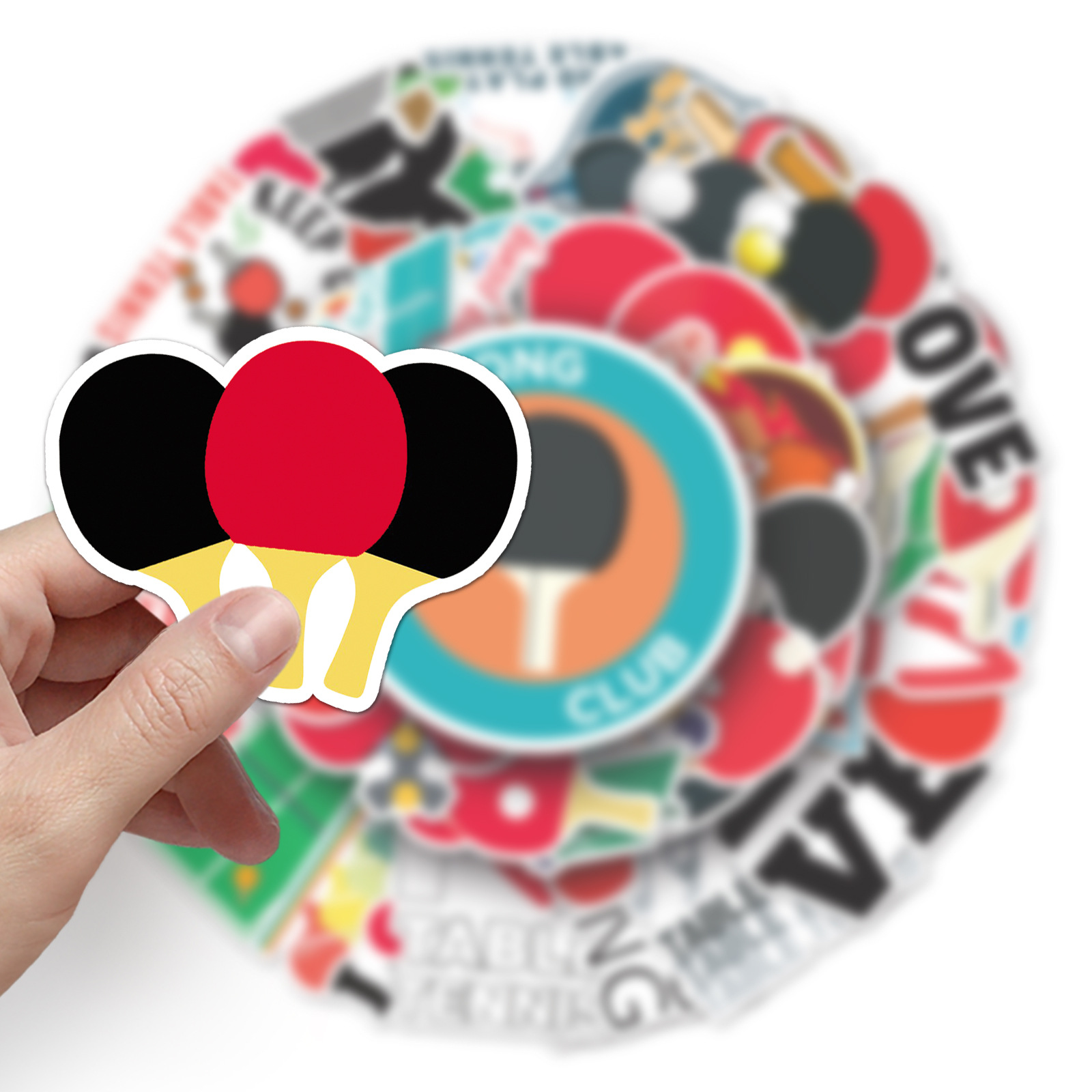10/50PCS Table Tennis Graffiti - Blister Plaster Sport avaliação e preço