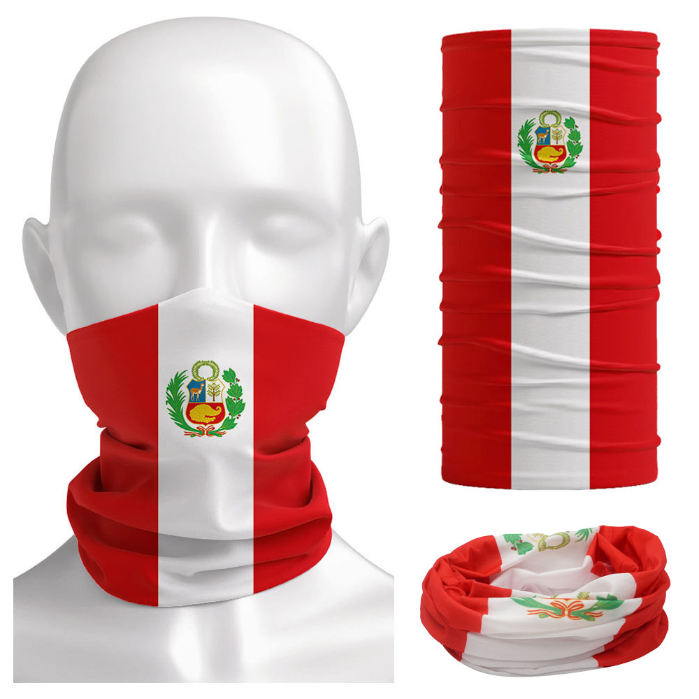 Brand New  Peruvian Flag Patte - Running Gear Autumn avaliação e preço