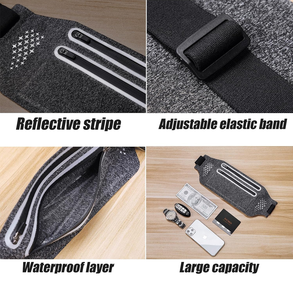 1PC Fanny Pack for Women Men,  - Running Gear Belt avaliação e preço