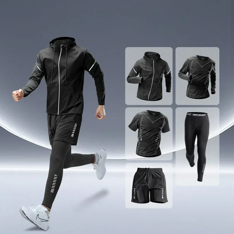 Men's Fitness Running Set Tigh - Running Gear Autumn avaliação e preço