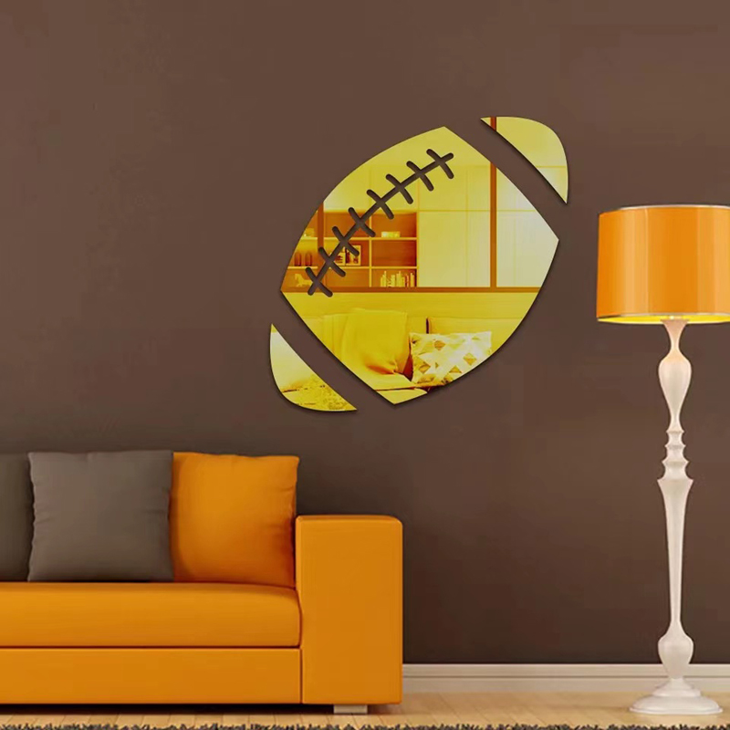 Basketball Mirror Wall Sticker - Blister Plaster Sport avaliação e preço