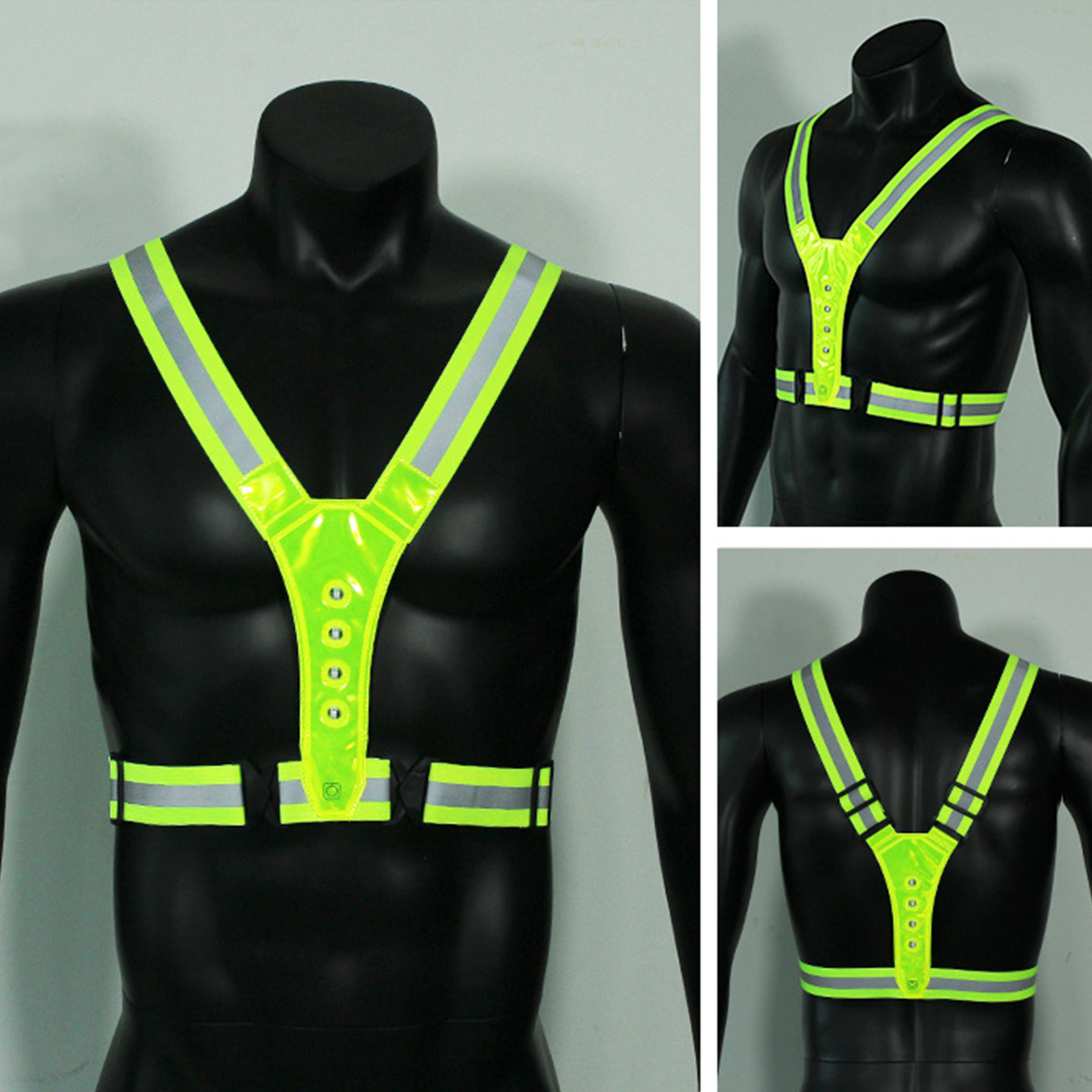 LED Reflective Running Vest Se - Running Gear Autumn avaliação e preço