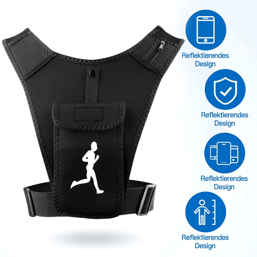 Running Vest Phone Holder for  - Running Gear Train avaliação e preço